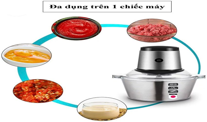 Máy xay thịt đa năng Mishio MK-157 - Hàng chính hãng