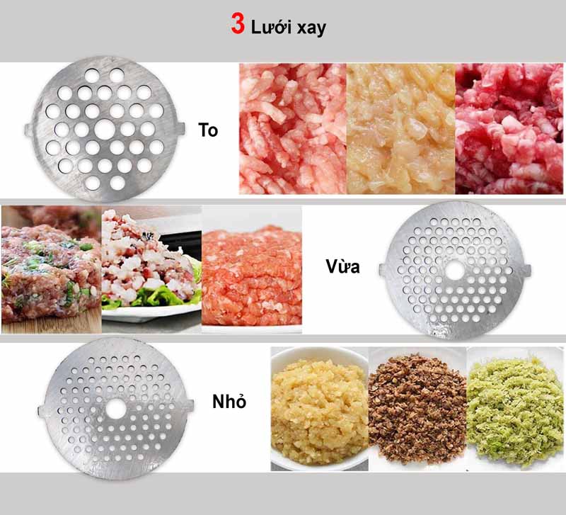 Máy xay thịt công nghiệp Gali GL1935 - Hàng chính hãng