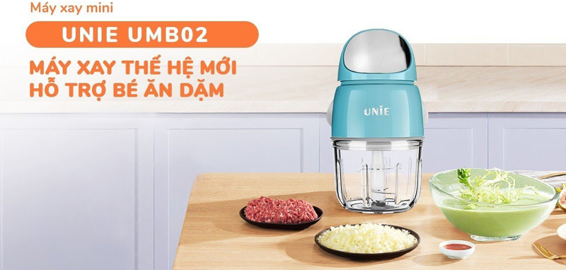 Máy xay thịt mini Unie UMB02 - Hàng chính hãng