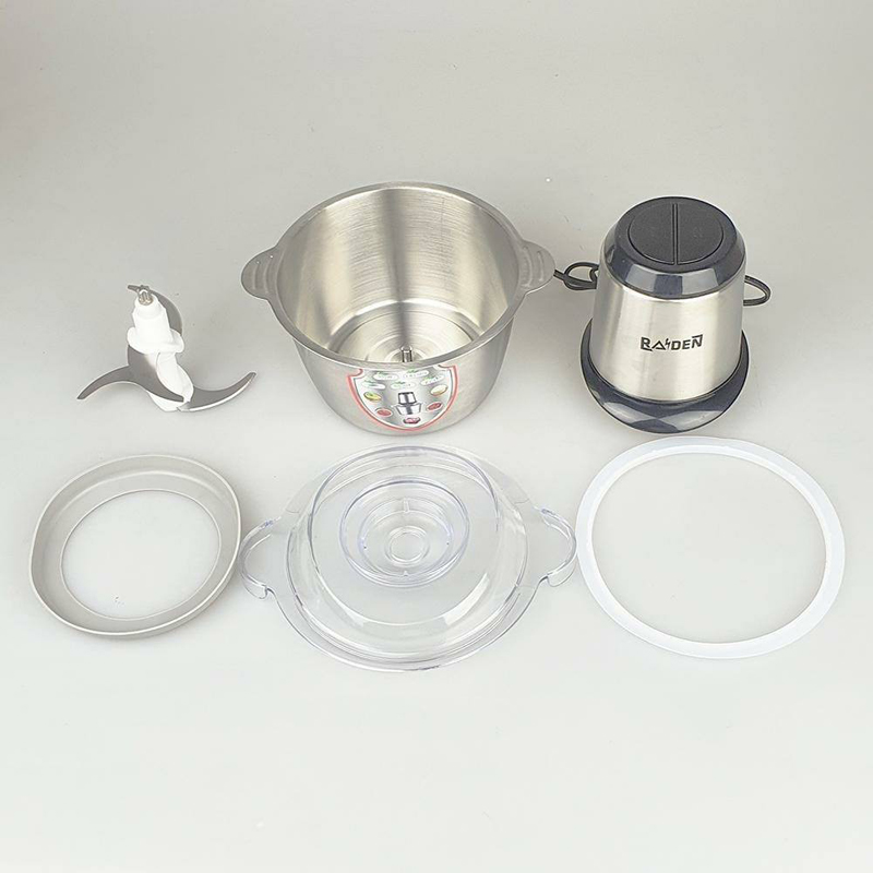 Máy xay thịt cối inox Raiden RD-202 - Hàng chính hãng