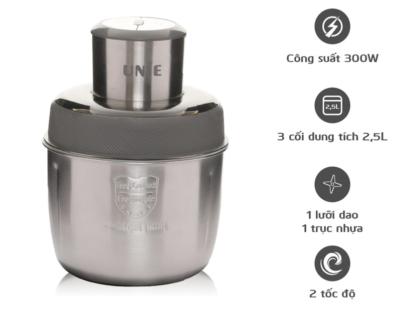 Máy xay thịt Unie UE228  - Hàng chính hãng