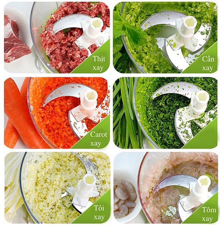 Chức năng của máy xay thực phẩm Iruka I-09