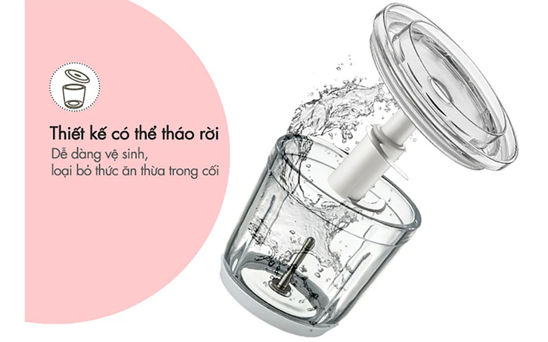 Máy xay thực phẩm đa năng Bear QSJ-B02X5 - Hàng chính hãng