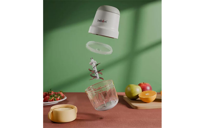 Máy xay thực phẩm đa năng Beborn FG01HB - Hàng chính hãng
