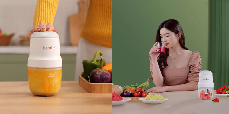 Máy xay thực phẩm đa năng Beborn FG01HB - Hàng chính hãng