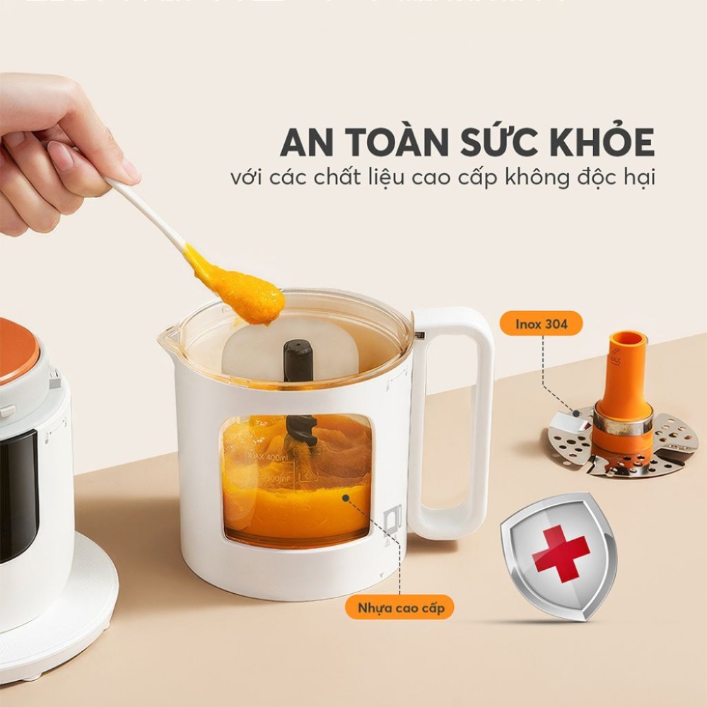 Máy xay và chế biến thức ăn cho bé Elmich Babycare FPE-8779 - Hàng chính hãng