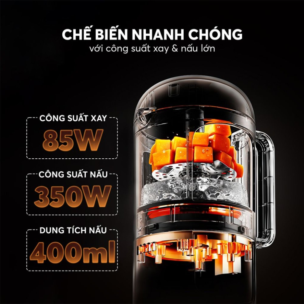 Máy xay và chế biến thức ăn cho bé Elmich Babycare FPE-8779 - Hàng chính hãng