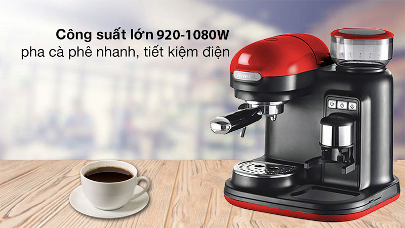 Công suất của Máy xay và pha cà phê Ariete 1318 AR0