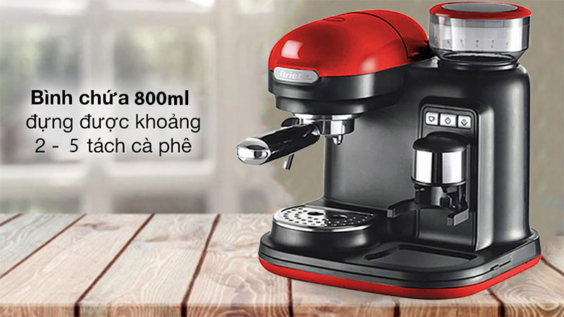 Dung tích bình chứa nước của Máy xay và pha cà phê Ariete 1318 AR0