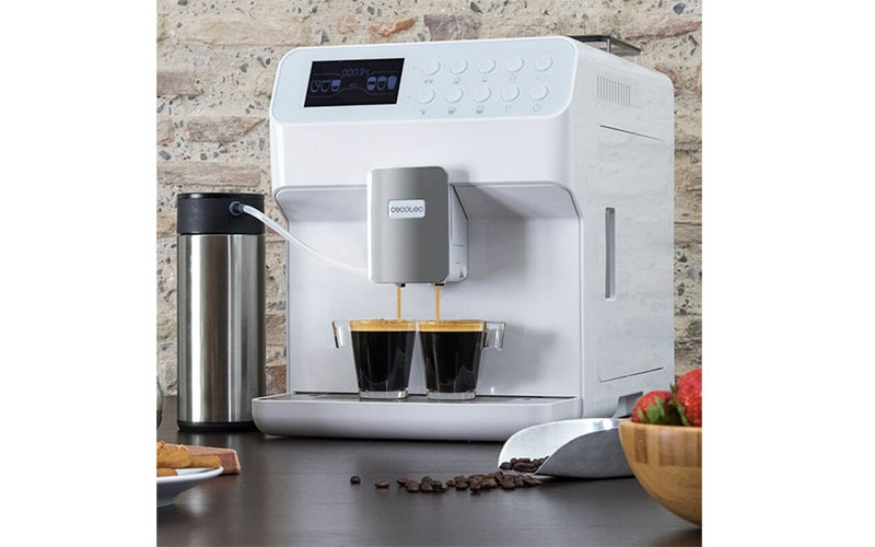 Máy xay và pha cà phê Cecotec Power Matic–Ccino 7000 Serie Bianca - Hàng chính hãng