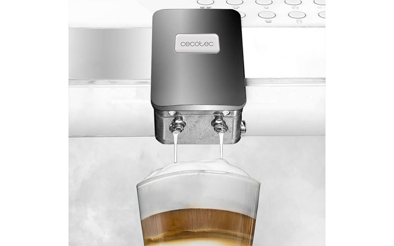 Máy xay và pha cà phê Cecotec Power Matic–Ccino 7000 Serie Bianca - Hàng chính hãng