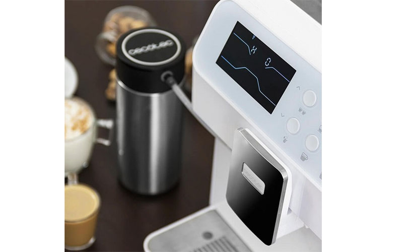 Máy xay và pha cà phê Cecotec Power Matic–Ccino 7000 Serie Bianca - Hàng chính hãng