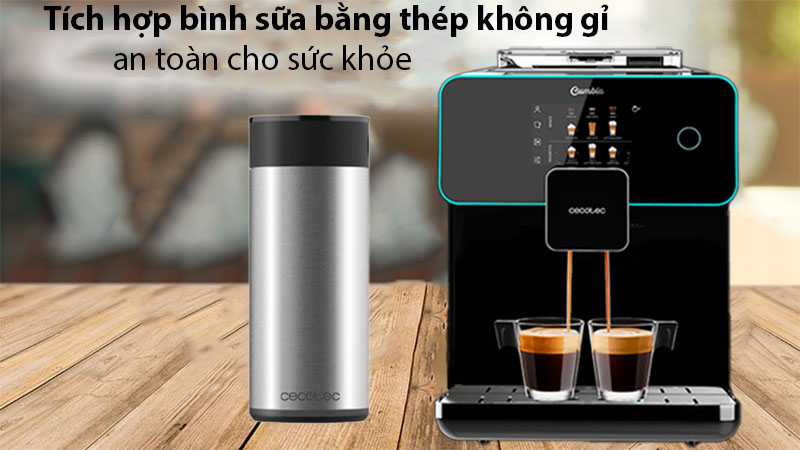 Máy xay và pha cà phê Cecotec Power Matic-ccino 9000 - Hàng chính hãng