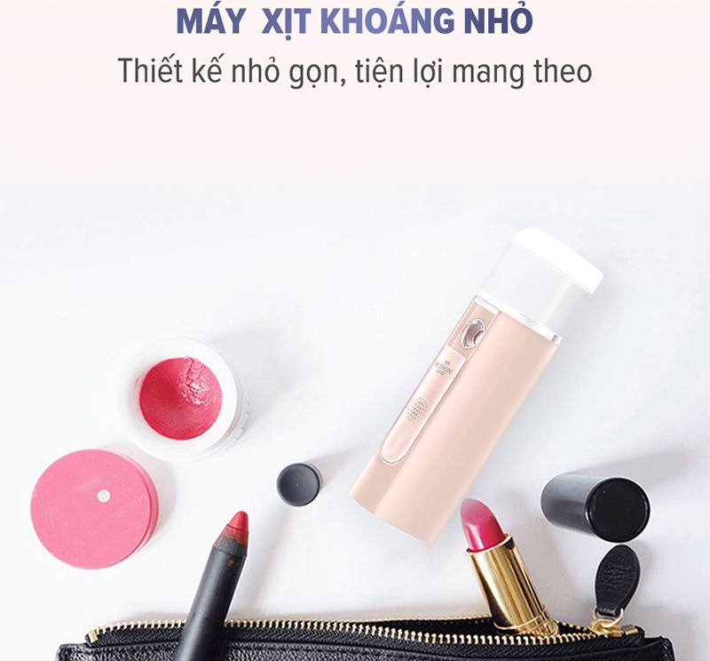 Máy xịt khoáng công nghệ Nano K-SKIN KD88 - Hàng chính hãng