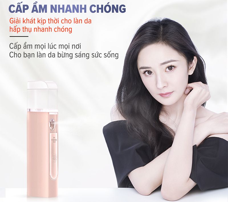 Máy xịt khoáng công nghệ Nano K-SKIN KD88 - Hàng chính hãng
