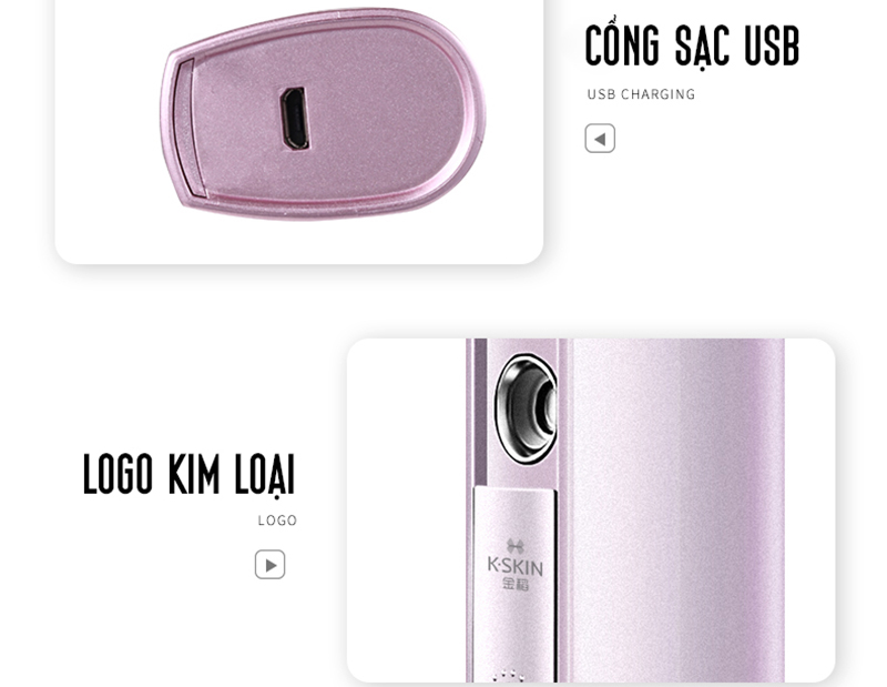 Máy xịt khoáng công nghệ Nano K-SKIN KD88 - Hàng chính hãng