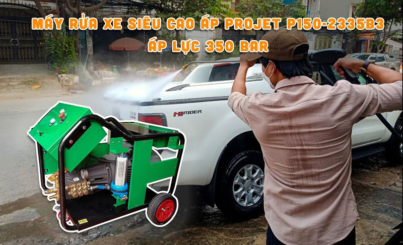 Máy rửa xe cao áp Projet P150-2335B3 - Hàng chính hãng
