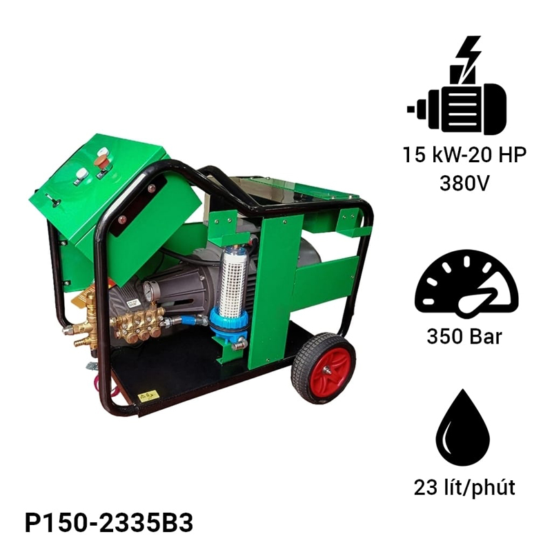 Máy rửa xe cao áp Projet P150-2335B3 - Hàng chính hãng