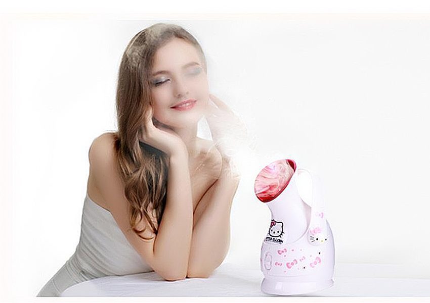Máy xông hơi mặt Hello Kitty - Hàng chính hãng