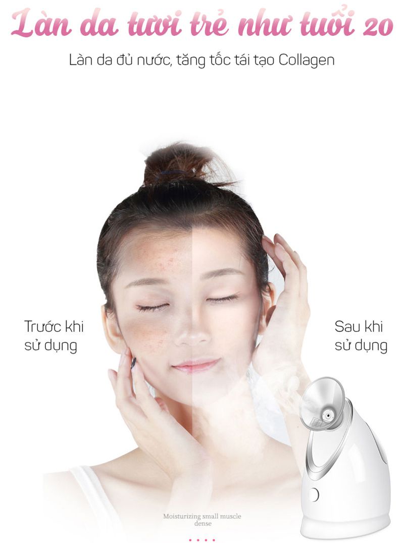 Máy xông hơi mặt K-SKIN KD2331A - Hàng chính hãng