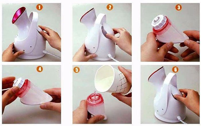 Máy xông mặt Sonaky ZJ-618 - Hàng chính hãng