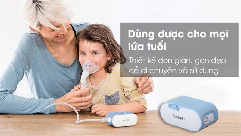 Máy xông mũi họng Beurer IH60 - Hàng chính hãng