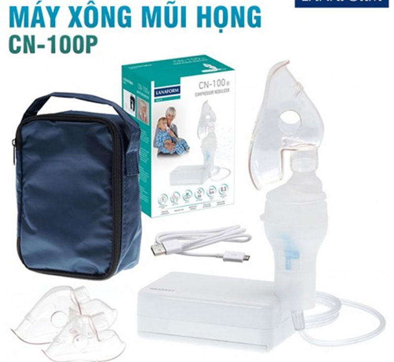 Máy xông mũi họng Lanaform CN-100P LA120420 - Hàng chính hãng