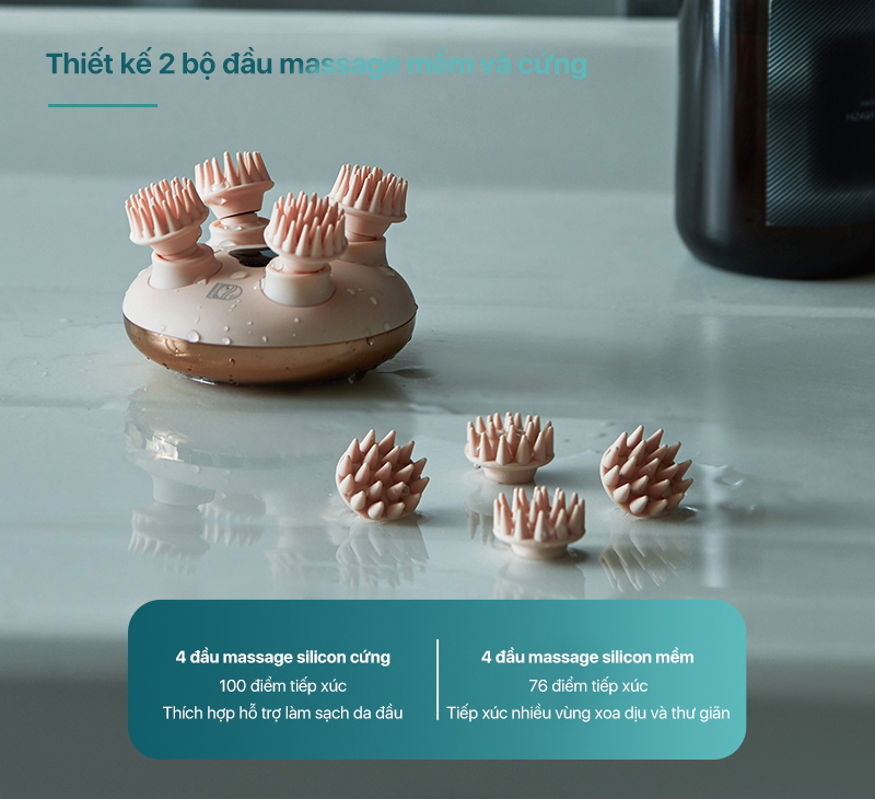 Máy massage da đầu Philips PPM1301 - Hàng chính hãng