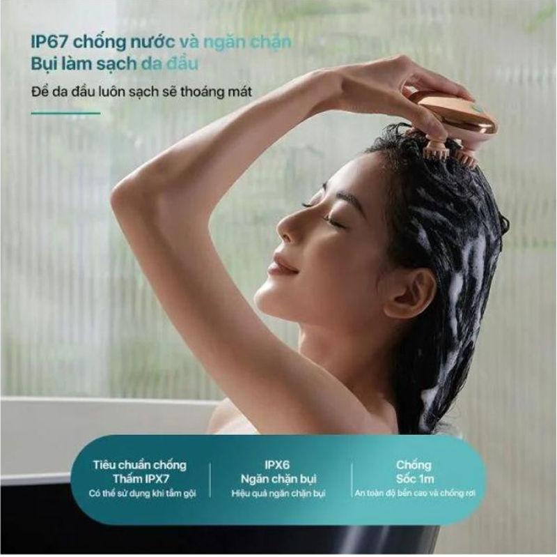 Máy massage da đầu Philips PPM1301 - Hàng chính hãng