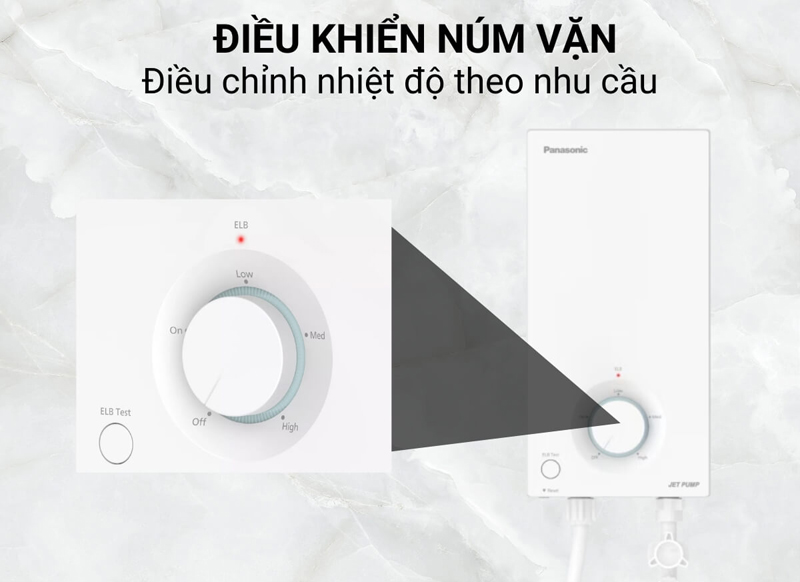 Máy nước nóng trực tiếp Panasonic DH-4VS1VW - Hàng chính hãng