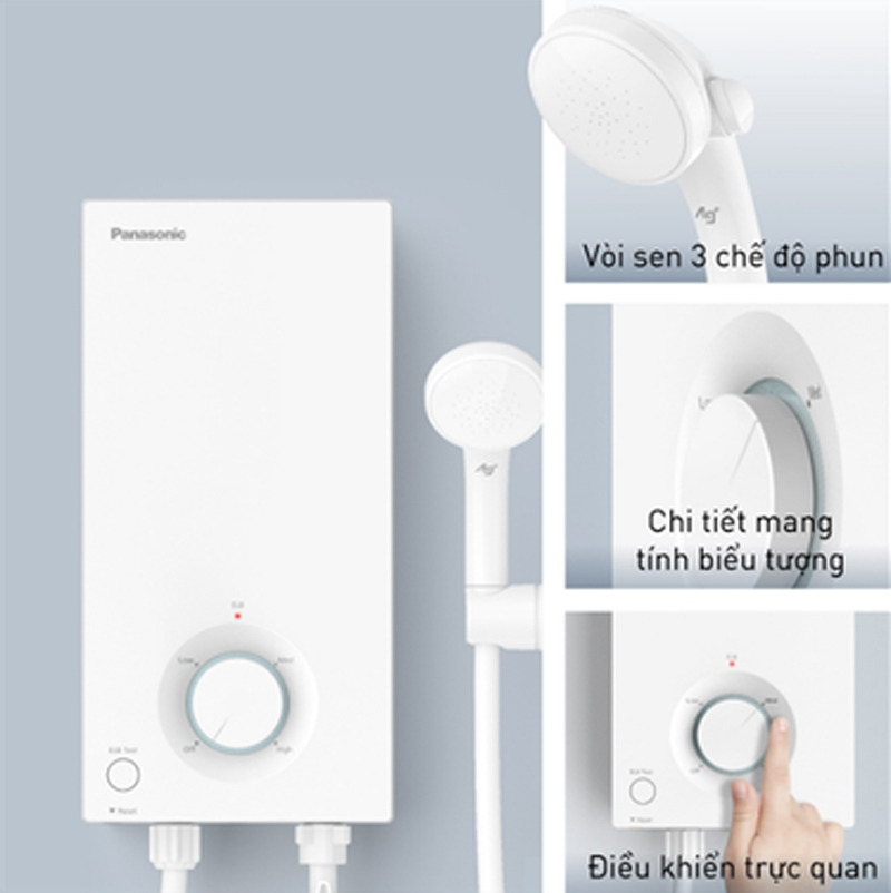 Máy nước nóng trực tiếp Panasonic DH-4VS1VW - Hàng chính hãng