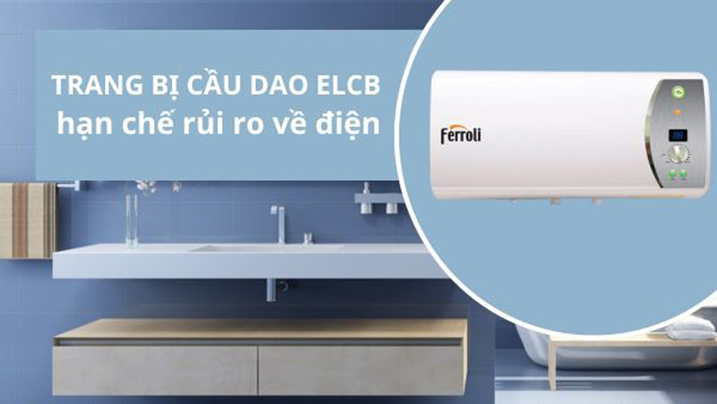 Máy nước nóng gián tiếp Ferroli Verdi 30 AG+ - Hàng chính hãng