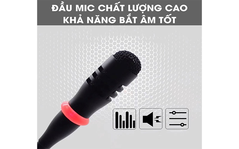 Micro hội nghị không dây Sunrise SM-820 - Hàng chính hãng