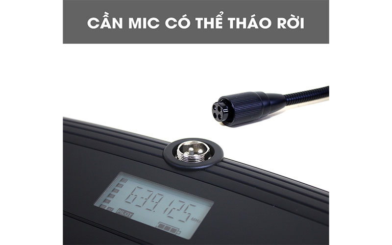 Micro hội nghị không dây Sunrise SM-820 - Hàng chính hãng
