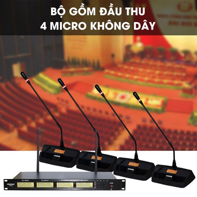 Micro hội nghị Sunrise SM-840 - Hàng chính hãng