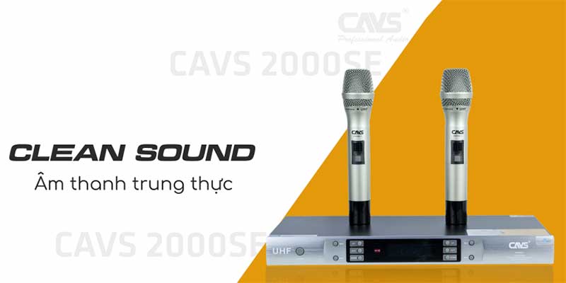 Micro không dây CAVS 2000SE II - Hàng chính hãng