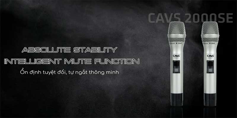 Micro không dây CAVS 2000SE II - Hàng chính hãng