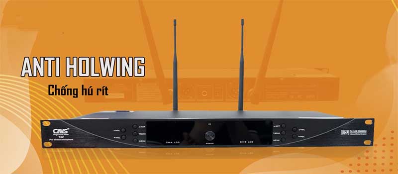 Công nghệ chống hú rít của Micro không dây CAVS T4i
