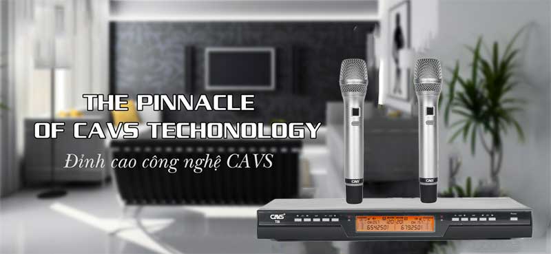 Micro không dây CAVS T8i - Hàng chính hãng