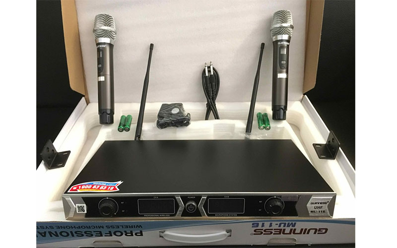 Micro không dây Guinness MU-116 - Hàng chính hãng