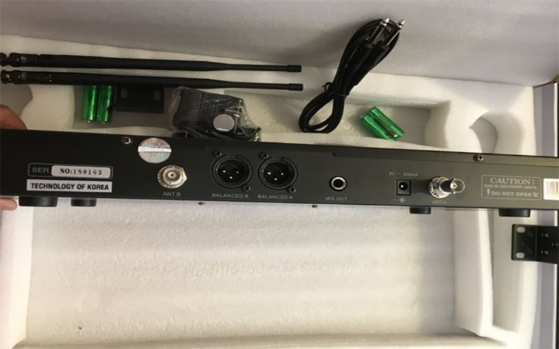 Micro không dây Guinness MU-116 - Hàng chính hãng