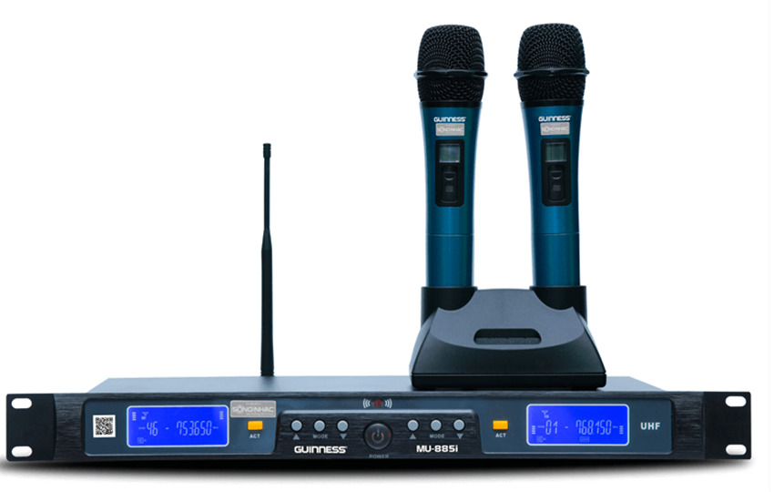 Micro không dây Guinness MU-885I - Hàng chính hãng