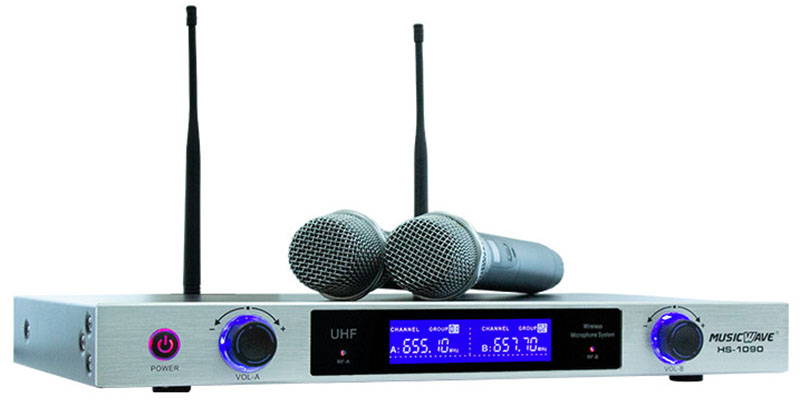 Micro không dây MusicWave HS-1090 - Hàng chính hãng