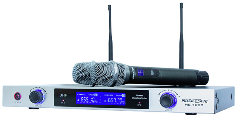 Micro không dây MusicWave HS-1090 - Hàng chính hãng