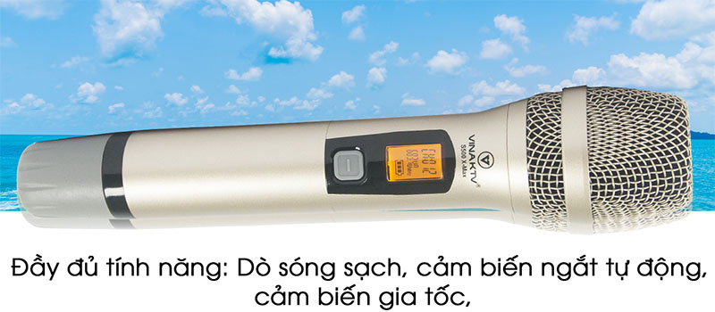 Micro không dây VinaTKV S-500XMAX