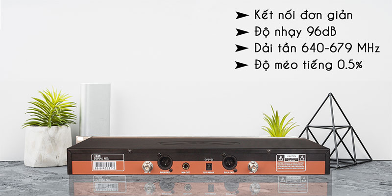 Micro không dây VinaKTV S-600XMax