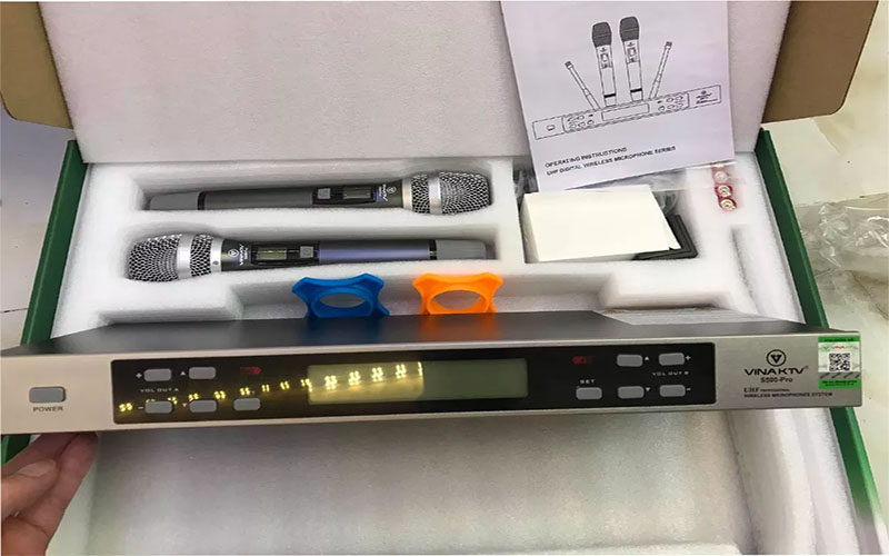 Micro không dây VinaKTV S500-Pro