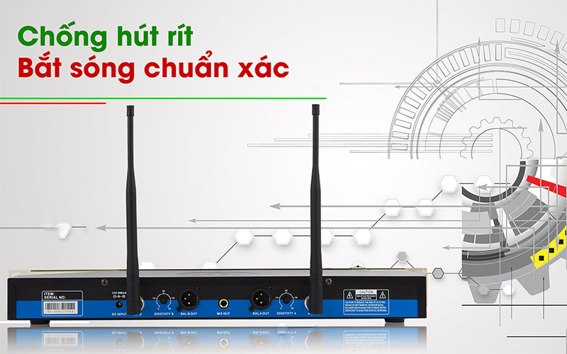 Tính năng của Micro không dây VinaKTV USS-900