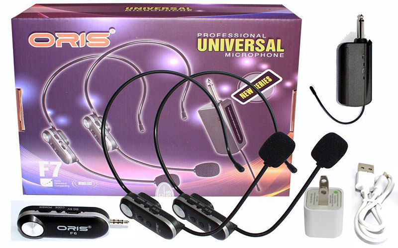 Micro không dây choàng đầu Oris F7 - Hàng chính hãng