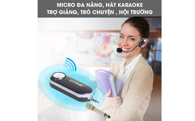 Micro không dây choàng đầu Oris F7 - Hàng chính hãng